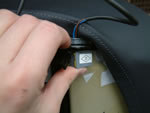 Connector now fits through