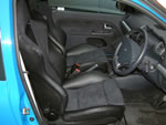 The Recaro material isn't too bad a match with the Renault trim